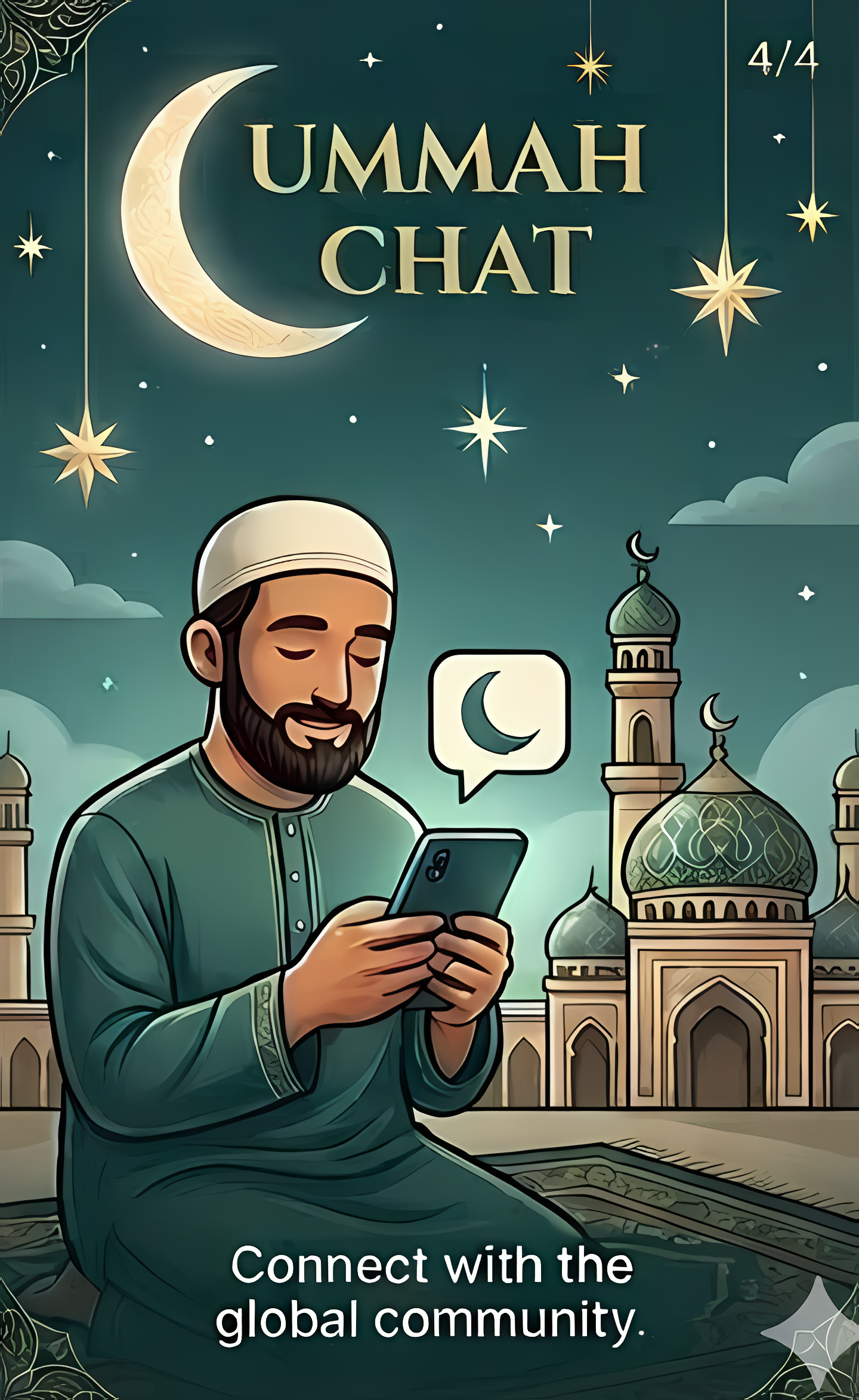 Ummah Chat onboarding preview